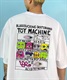 TOY MACHINE トイマシーン MTMSDST5 メンズ 半袖 Tシャツ ムラサキスポーツ限定 KK1 C2(WHITE-M)