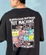 TOY MACHINE トイマシーン MTMSDST5 メンズ 半袖 Tシャツ ムラサキスポーツ限定 KK1 C2(BLACK-M)