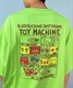 TOY MACHINE トイマシーン MTMSDST5 メンズ 半袖 Tシャツ ムラサキスポーツ限定 KK1 C2(LIME-M)