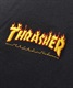 THRASHER スラッシャー FLAME THMM-002 メンズ 半袖 Tシャツ カットソー ムラサキスポーツ限定 KK1 C23(GRN-M)