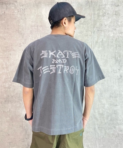 THRASHER スラッシャー MAGAZINE THMM-004 メンズ 半袖 Tシャツ カットソー ムラサキスポーツ限定 KK1 C20(JAN98-M)