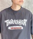 THRASHER スラッシャー NO PARKING THMM-005 メンズ 半袖 Tシャツ カットソー ムラサキスポーツ限定 KK1 C21(RYL-M)