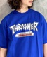 THRASHER スラッシャー NO PARKING THMM-005 メンズ 半袖 Tシャツ カットソー ムラサキスポーツ限定 KK1 C21(RYL-M)