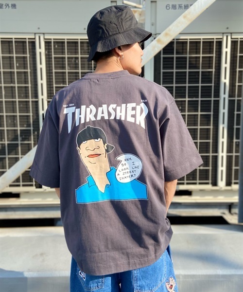THRASHER スラッシャー MAY 94 THMM-006 メンズ 半袖 Tシャツ 