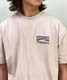 【クーポン対象】BILLABONG ビラボン LENGTH BD011-220 メンズ 半袖 Tシャツ バックプリント KX1 B20(SND-M)