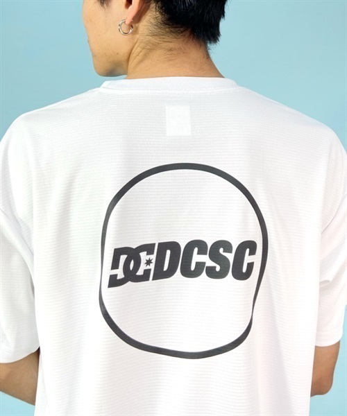 DC ディーシー DST232023 メンズ 半袖 Tシャツ ユーティリティー UVカット KX2 D19(BKWT-M)