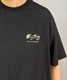 BILLABONG ビラボン BACK WAVE BD011-208 メンズ 半袖 Tシャツ バックプリント KX1 B23(BLK-M)