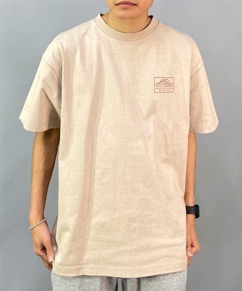 BILLABONG ビラボン BD011-217 メンズ 半袖 Tシャツ バックプリント KX1 B25(WHT-M)