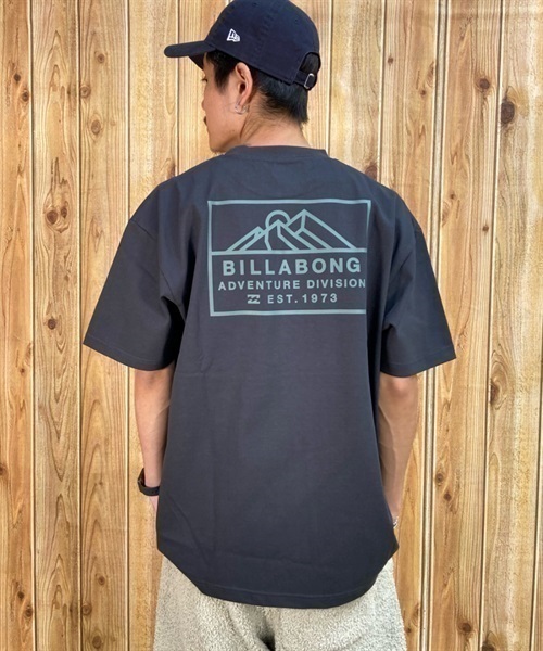 BILLABONG ビラボン BD011-217 メンズ 半袖 Tシャツ バックプリント KX1 B25(WHT-M)