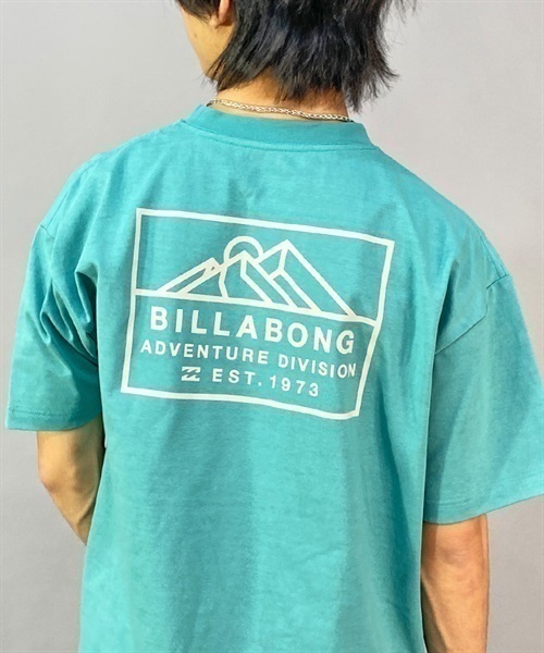 BILLABONG ビラボン BD011-217 メンズ 半袖 Tシャツ バックプリント KX1 B25(SND-M)