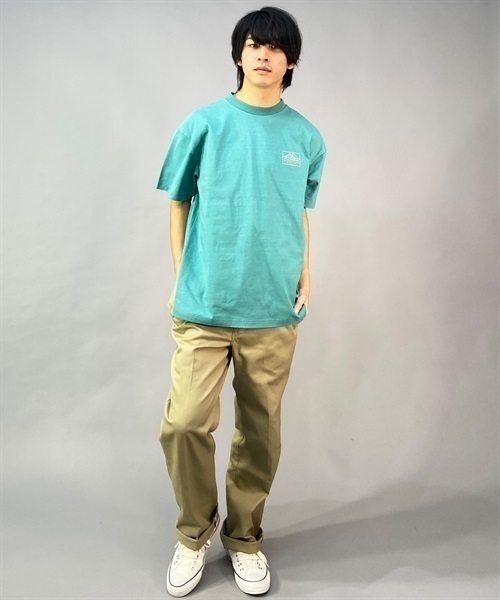 BILLABONG ビラボン BD011-217 メンズ 半袖 Tシャツ バックプリント KX1 B25(WHT-M)