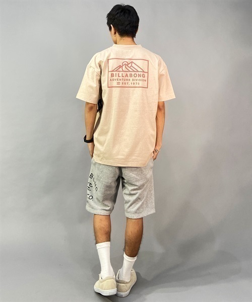 BILLABONG ビラボン BD011-217 メンズ 半袖 Tシャツ バックプリント KX1 B25(SND-M)