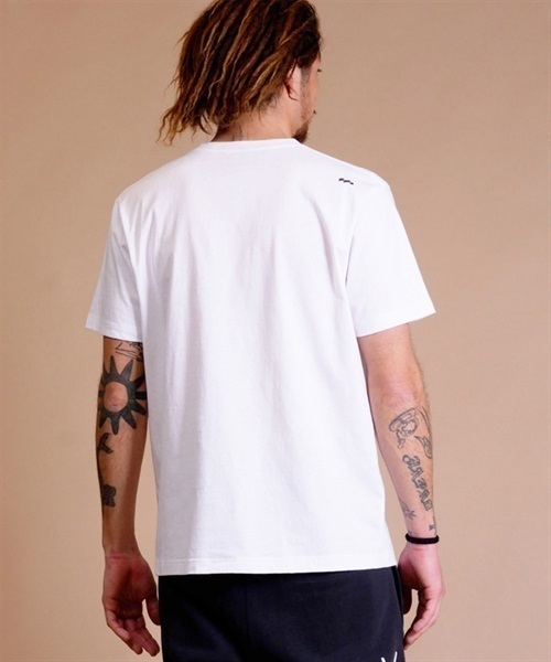 BILLABONG/ビラボン ロゴプリントTシャツ クルーネック半袖Tee/ワンポイント ブランドロゴ BD011-274(BLK-S)