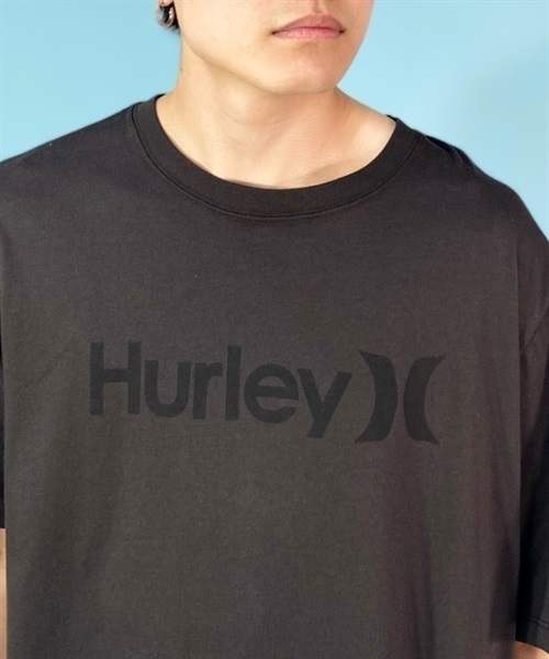 Hurley ハーレー ONE AND ONLY SHORTSLEEVE TEEティー MSS2200030 メンズ 半袖 Tシャツ KX1 C20(BLK-M)