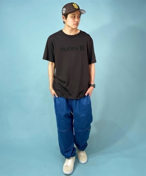 Hurley ハーレー ONE AND ONLY SHORTSLEEVE TEEティー MSS2200030 メンズ 半袖 Tシャツ KX1 C20(WHT-M)