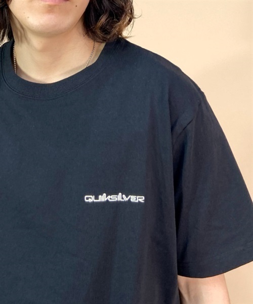 【クーポン対象】QUIKSILVER クイックシルバー THE MW BOX ST QST231617M メンズ 半袖 Tシャツ ムラサキスポーツ限定 KX1 B14(BLK-M)