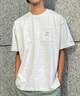 【クーポン対象】DC ディーシー DST241015 メンズ ポケット 半袖 Tシャツ ドロップショルダー ワンポイント 刺繍ロゴ(BLK-M)