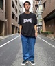 【クーポン対象】DC ディーシー DST241018 メンズ 半袖 Tシャツ ドロップショルダー ワイドシルエット(BEG-M)