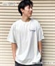 DC ディーシー DST241019 半袖 Tシャツ バックプリント ワイドシルエット ドロップショルダー(WHT-M)