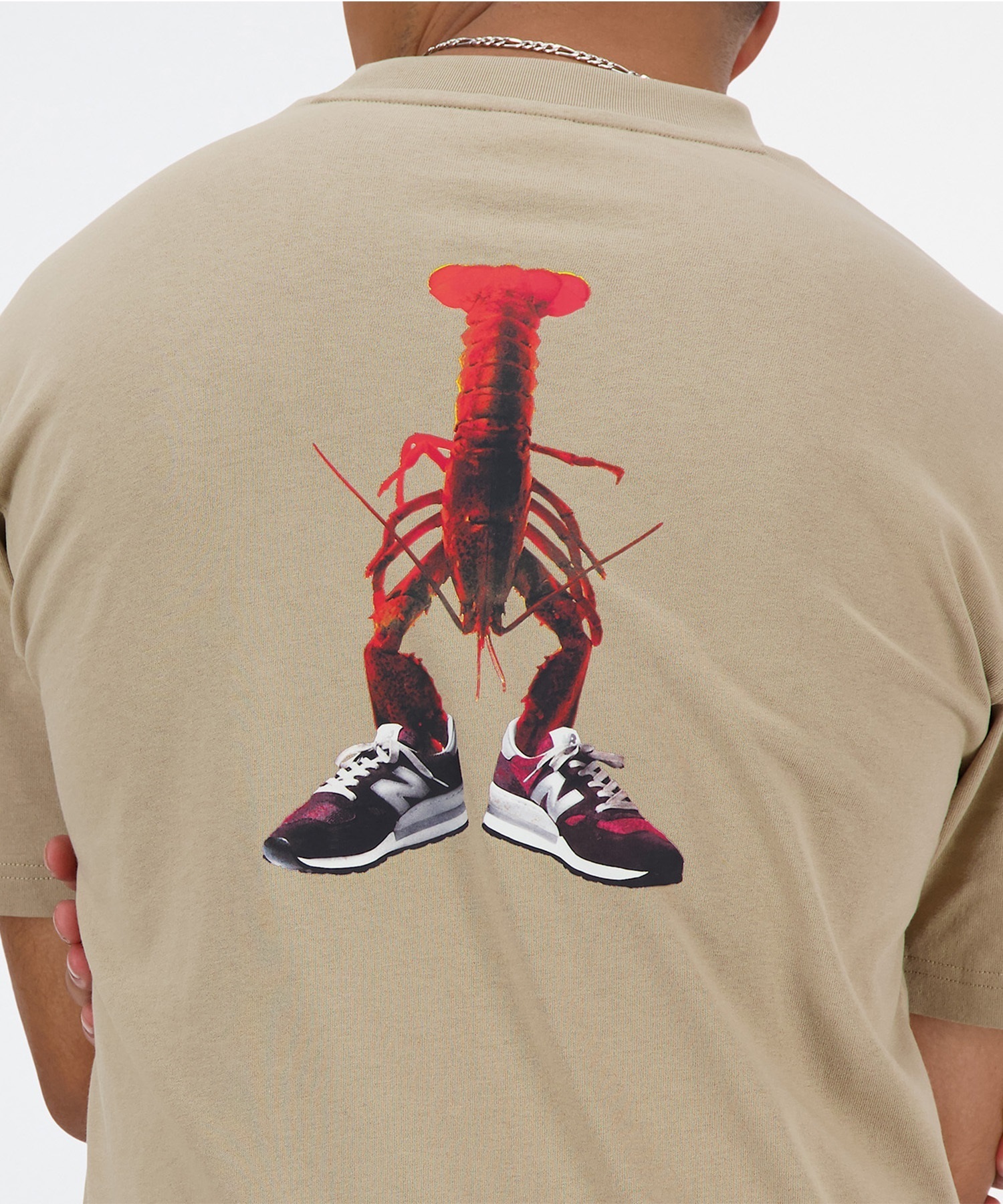 new balance ニューバランス Athletics Lobster リラックス ショートスリーブTシャツ メンズ 半袖 バックプリント  MT41546 ショートスリーブ｜ムラサキスポーツオンラインストア 通販