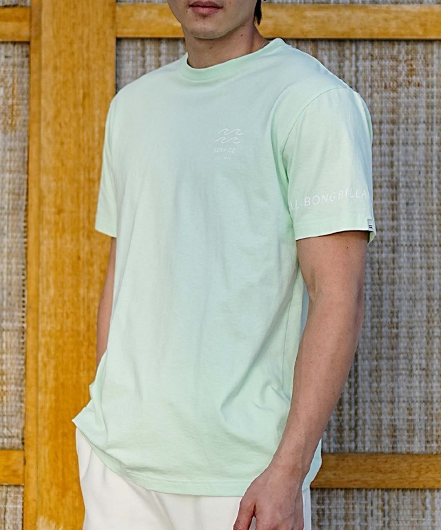 【クーポン対象】BILLABONG ビラボン メンズ バックプリントTシャツ ロゴT 半袖 BE011-204(MNT-S)