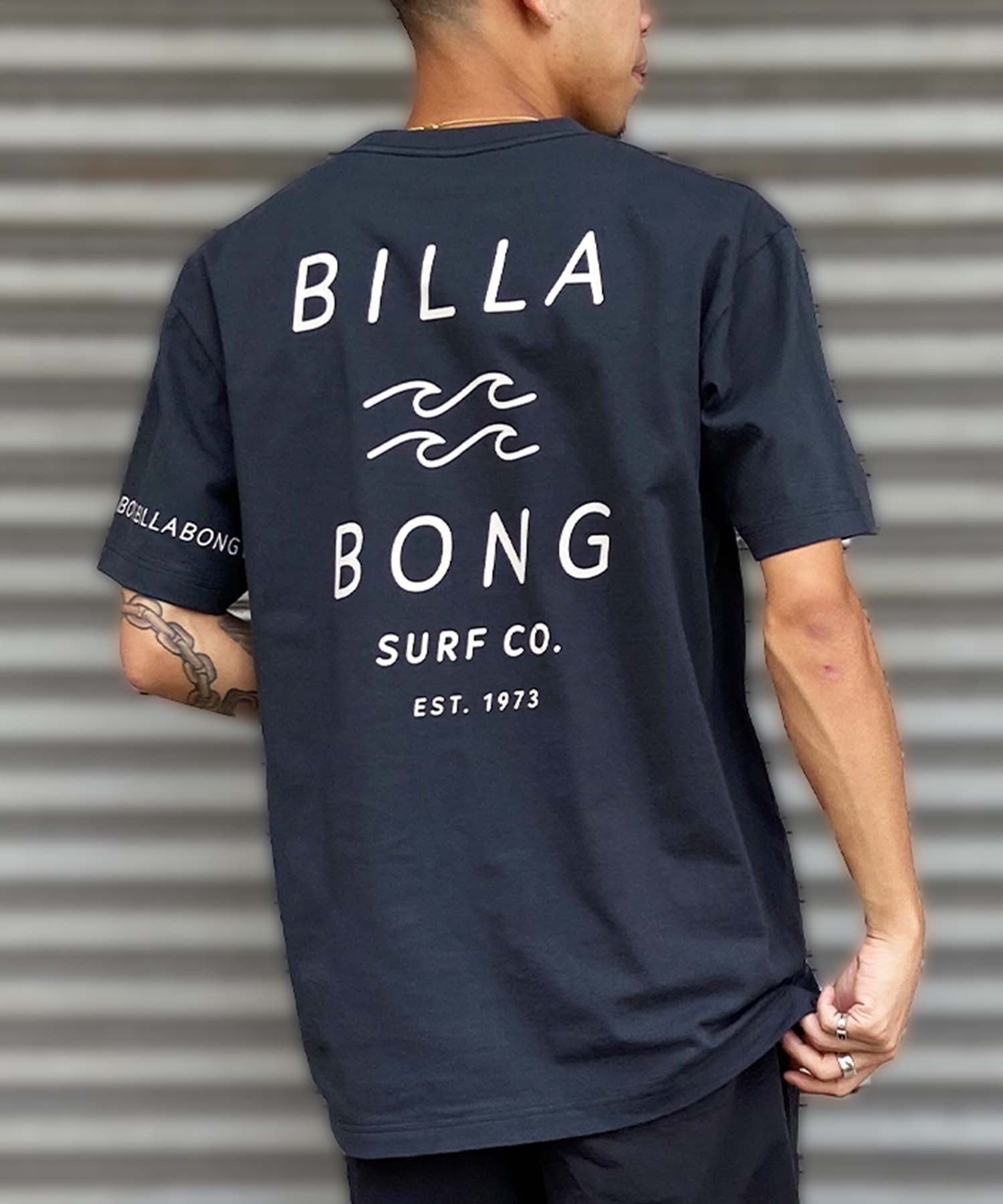 【クーポン対象】BILLABONG ビラボン メンズ バックプリントTシャツ ロゴT 半袖 BE011-204(WAA-S)