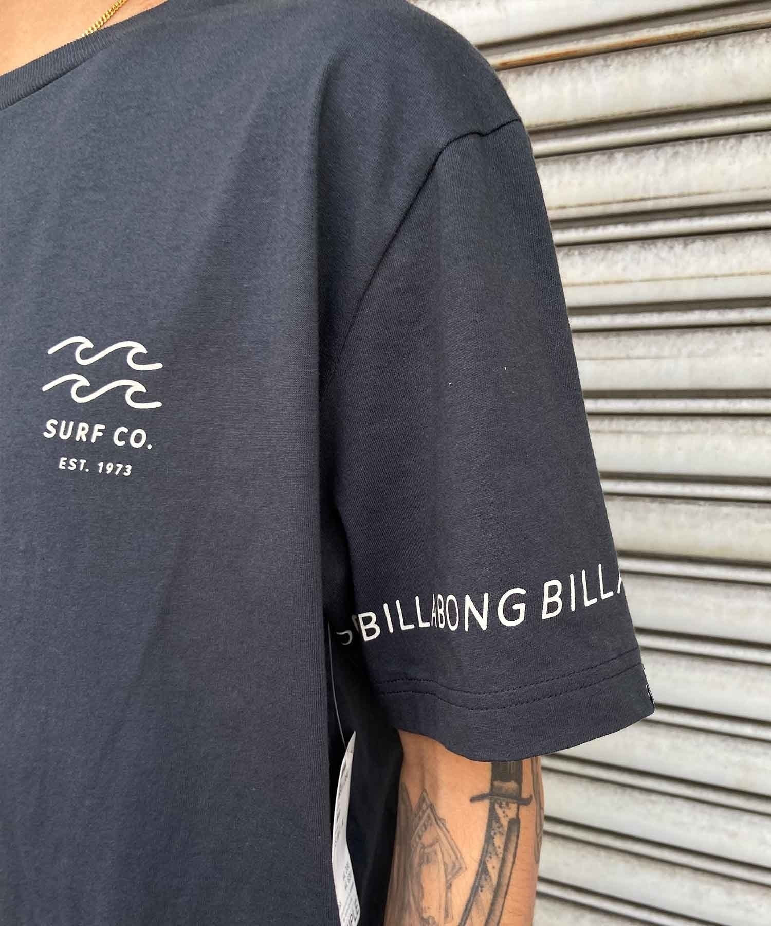 【クーポン対象】BILLABONG ビラボン メンズ バックプリントTシャツ ロゴT 半袖 BE011-204(WAA-S)