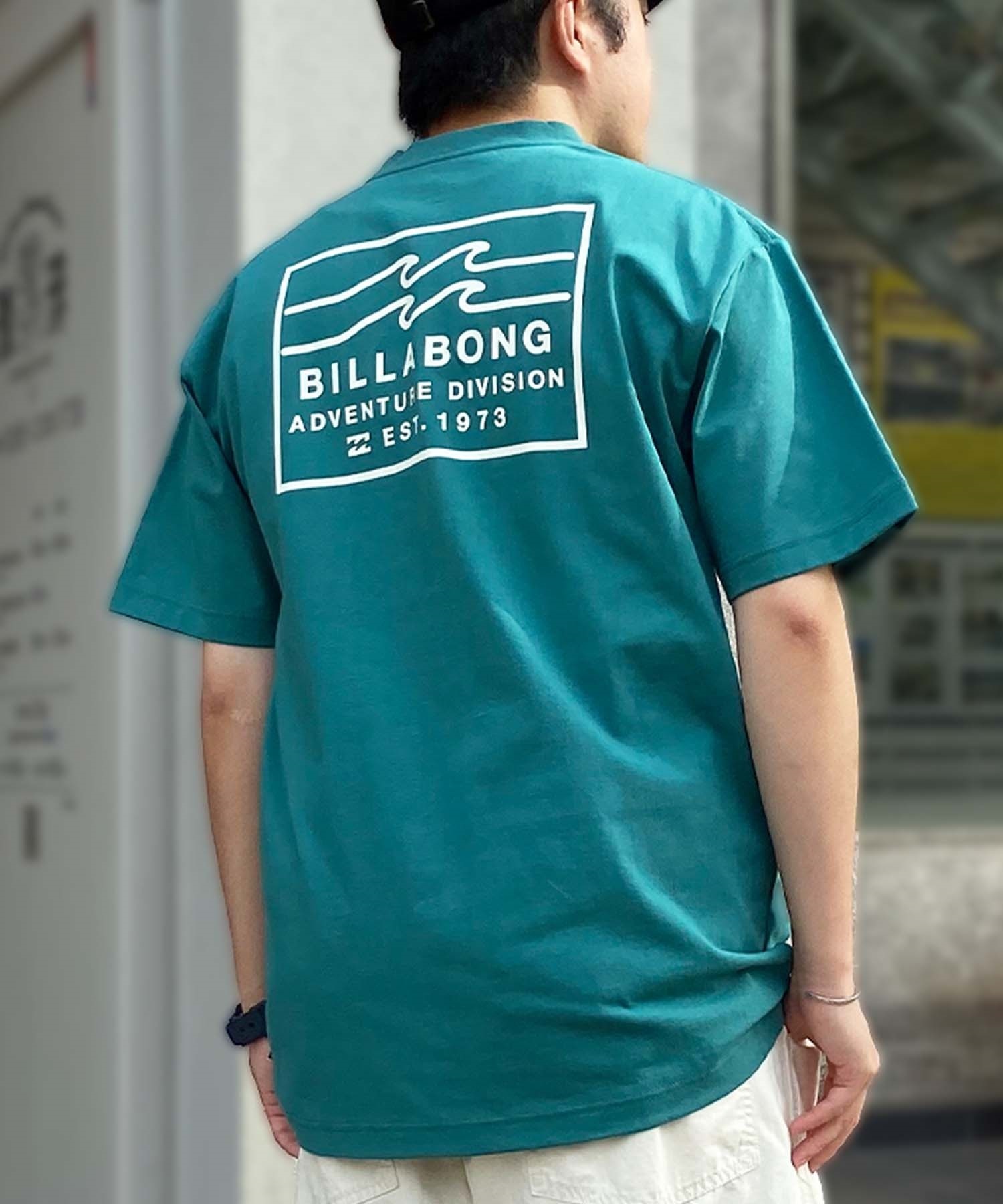 【クーポン対象】BILLABONG ビラボン メンズ バックプリントTシャツ ロゴT 半袖 BE011-214(CRM-M)