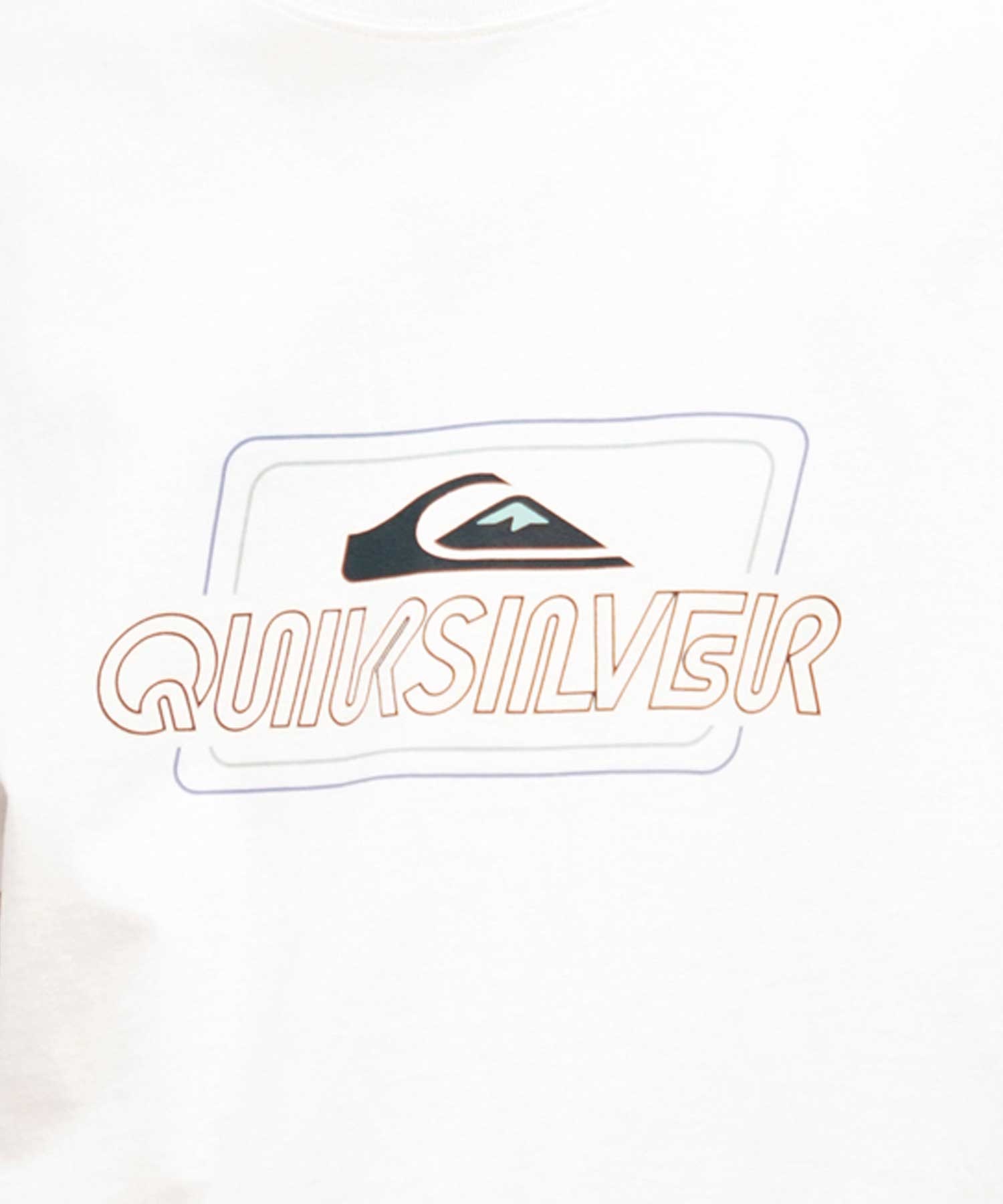 【クーポン対象】QUIKSILVER クイックシルバー QST241008 メンズ 半袖 Tシャツ ST クルーネック(WHT-M)