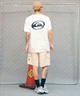 QUIKSILVER クイックシルバー QST241012 メンズ 半袖 Tシャツ ST サターンロゴ ST バックプリント(WHT-M)