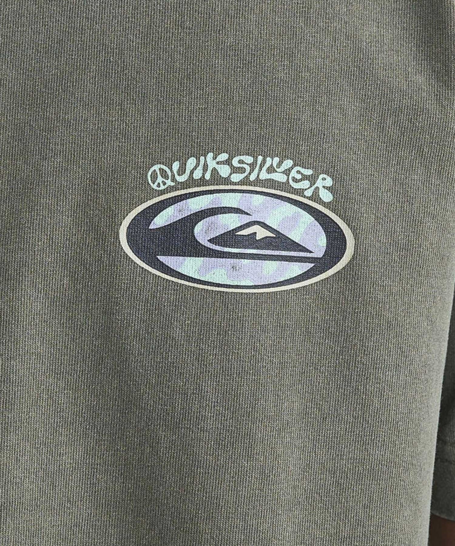 【クーポン対象】QUIKSILVER クイックシルバー QST241002 メンズ 半袖 Tシャツ ステーピース フル ST バックプリント(OLV-M)