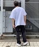 DC ディーシー DST242012 メンズ 半袖 Tシャツ 刺繍ロゴ ドロップショルダー(WHT-M)