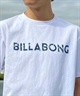 【クーポン対象】BILLABONG ビラボン UNITY LOGO Tシャツ 半袖 メンズ ロゴ BE011-200(BLA-S)
