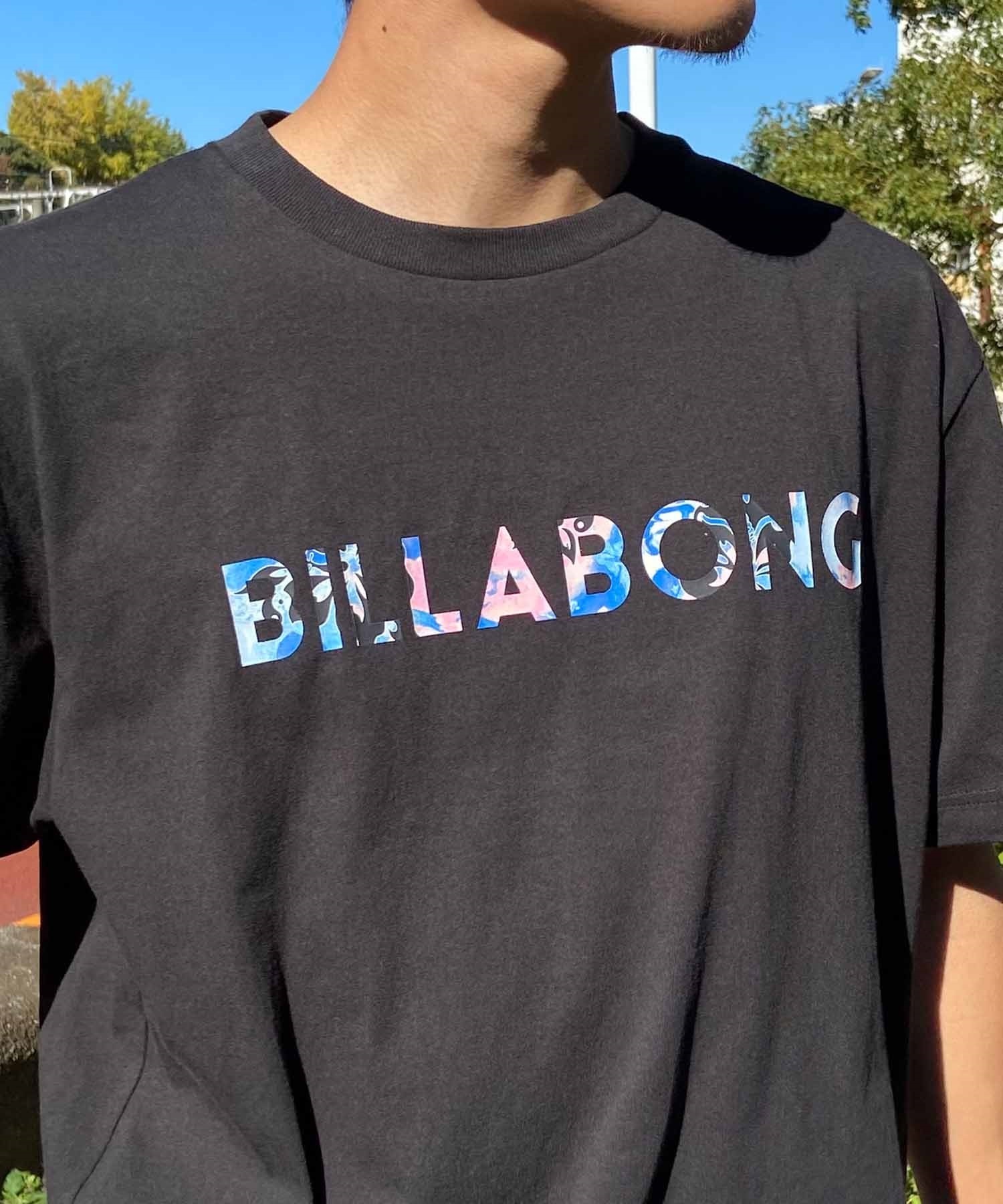 【クーポン対象】BILLABONG ビラボン UNITY LOGO Tシャツ 半袖 メンズ ロゴ BE011-200(BK2-S)