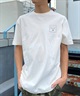 【クーポン対象】BILLABONG ビラボン BACK SQUARE Tシャツ 半袖 メンズ バックプリント BE011-203(WHT-M)