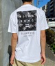 【クーポン対象】BILLABONG ビラボン BACK SQUARE Tシャツ 半袖 メンズ バックプリント BE011-203(CRM-M)