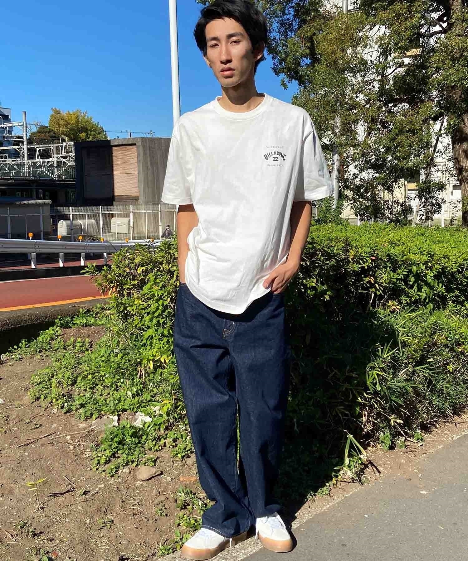 【クーポン対象】BILLABONG ビラボン FEELING IS FOREVER メンズ Tシャツ 半袖 バックプリント BE011-210(SAG-M)