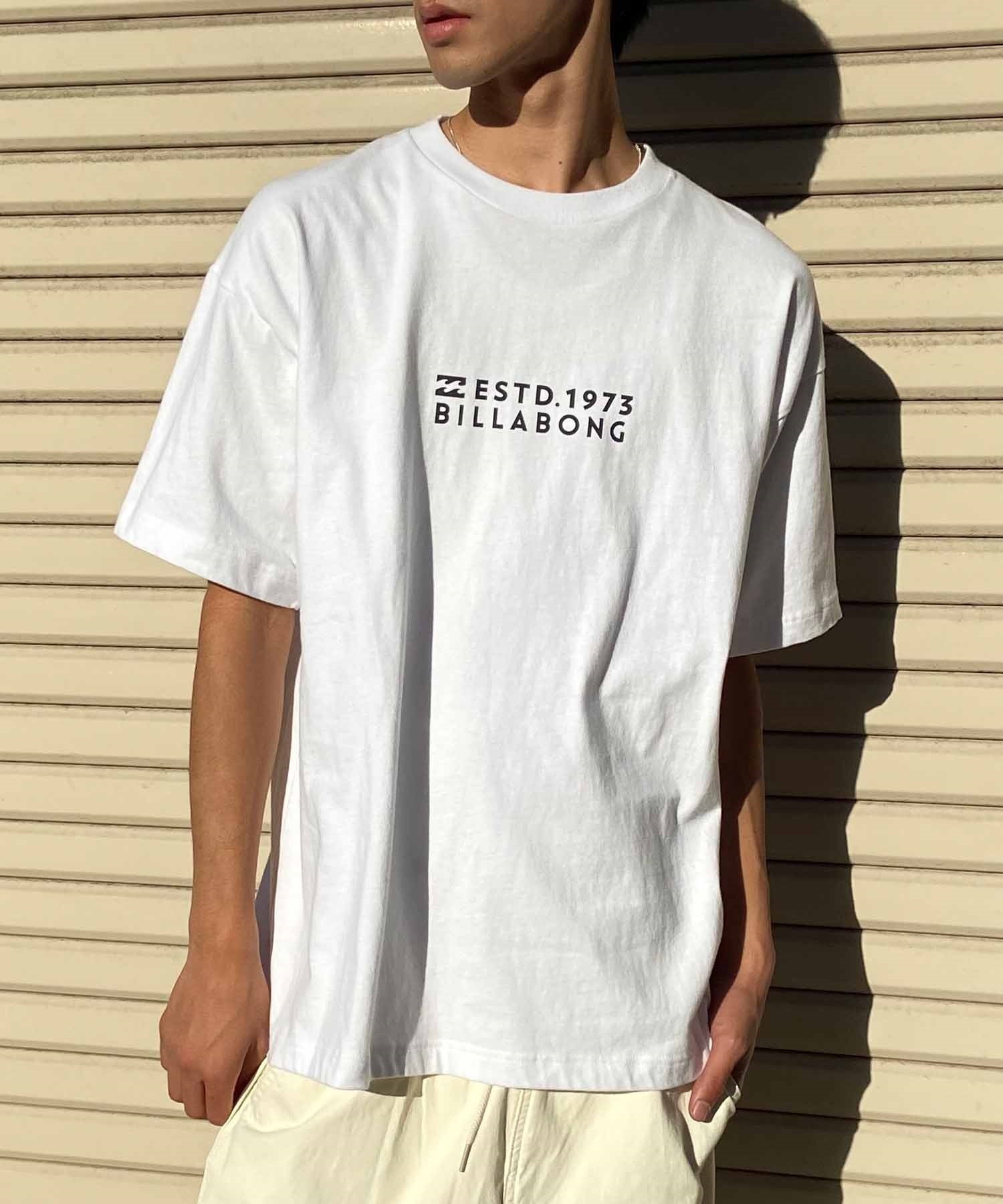 【クーポン対象】BILLABONG ビラボン DECALE WIDE メンズ Tシャツ 半袖 バックプリント BE011-212(BLK-M)