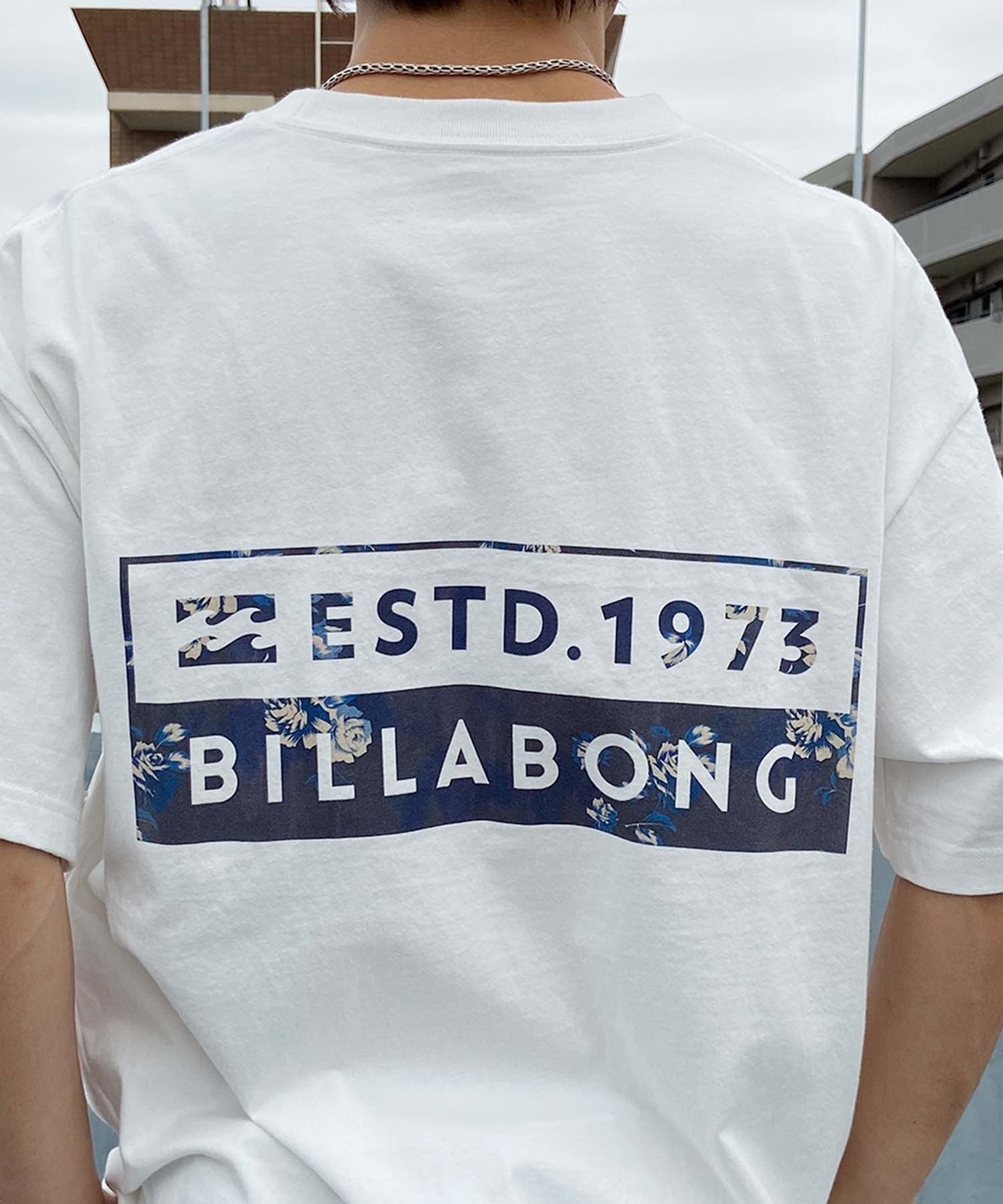 【クーポン対象】BILLABONG ビラボン DECALE WIDE メンズ Tシャツ 半袖 バックプリント BE011-212(BLK-M)