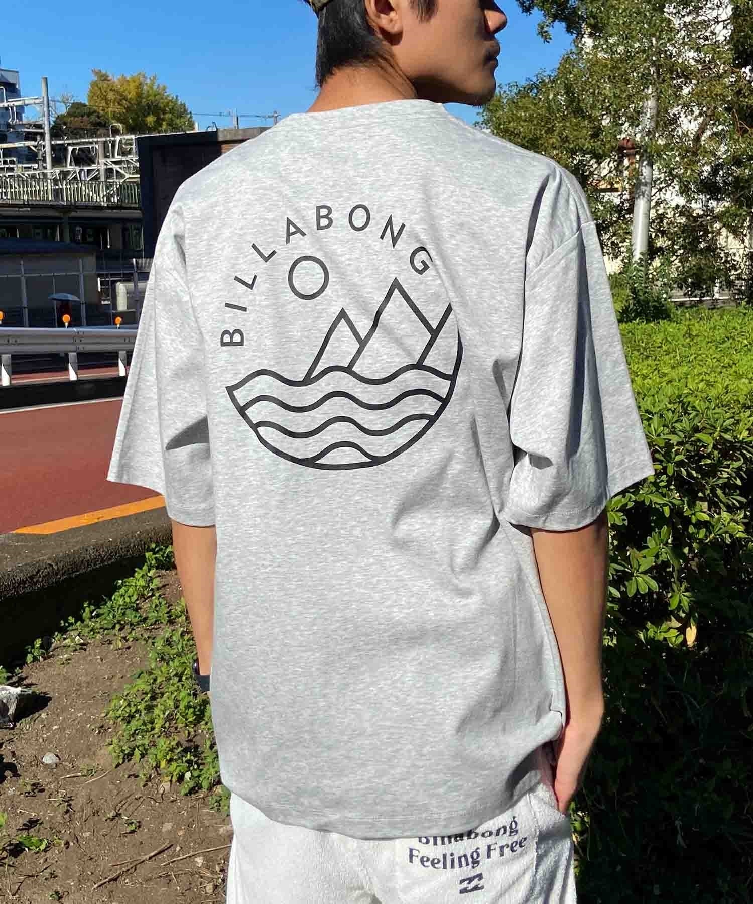 【クーポン対象】BILLABONG ビラボン PREMIUM SILKETE SMOOTH POCKET TEE メンズ Tシャツ 半袖 UVケア BE011-304(BLK-M)