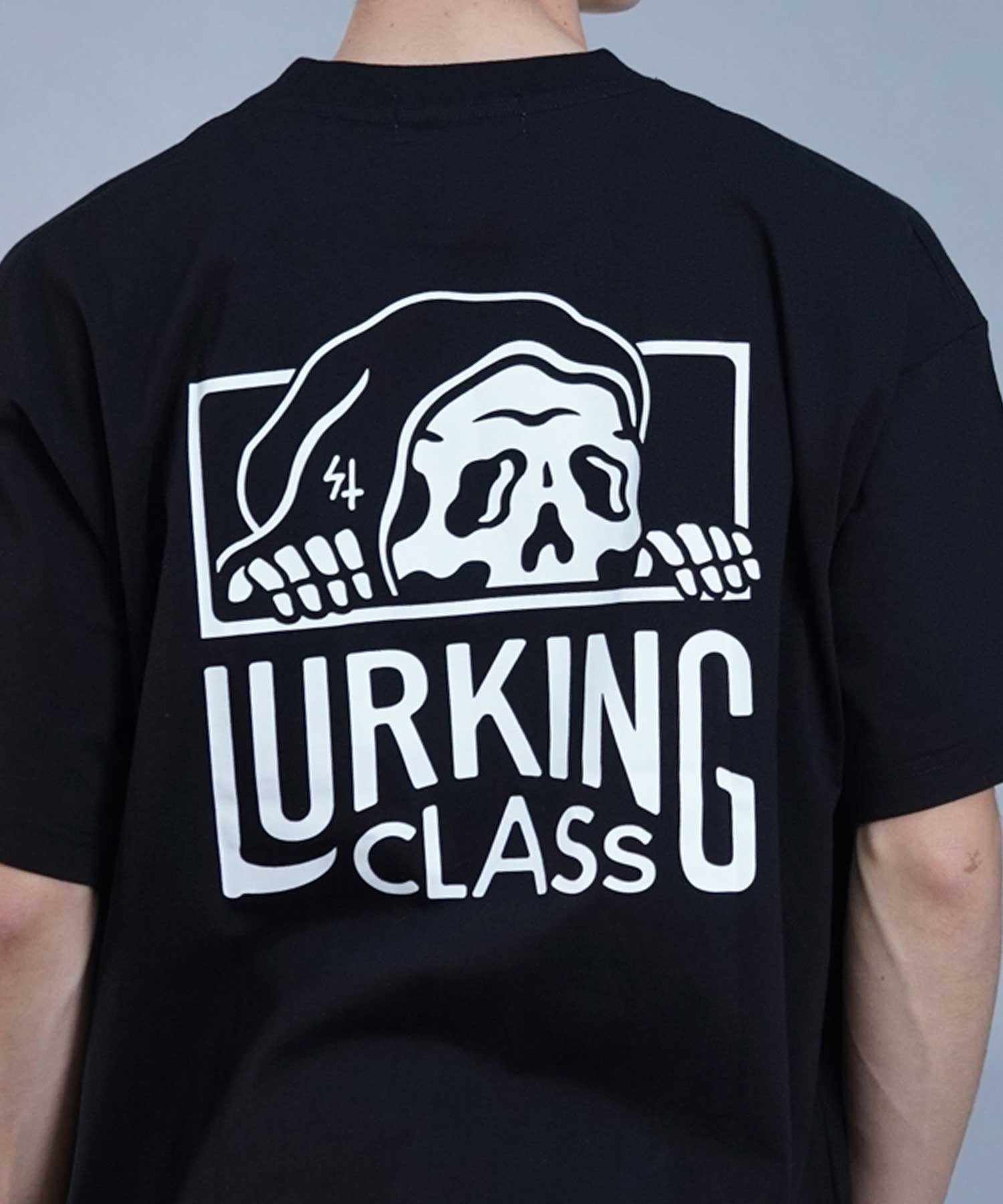 【ムラサキスポーツ限定】LURKING CLASS ラーキングクラス メンズ 半袖 Tシャツ オーバーサイズ Tシャツ ST24STM01(WHITE-M)