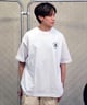 LURKING CLASS ラーキングクラス ST24STM05 メンズ 半袖 Tシャツ バックプリント オーバーサイズ Tシャツ ムラサキスポーツ限定(WHITE-M)