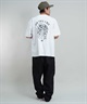 LURKING CLASS ラーキングクラス ST24STM08 メンズ バックプリント オーバーサイズ 半袖 Tシャツ ムラサキスポーツ限定(WHITE-M)