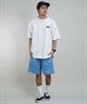 LURKING CLASS ラーキングクラス ST24STM10 メンズ 半袖 Tシャツ バックプリント オーバーサイズ ムラサキスポーツ限定(WHITE-M)