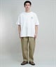 LURKING CLASS ラーキングクラス ST24STM12 メンズ 半袖 Tシャツ バックプリント オーバーサイズ(WHITE-M)