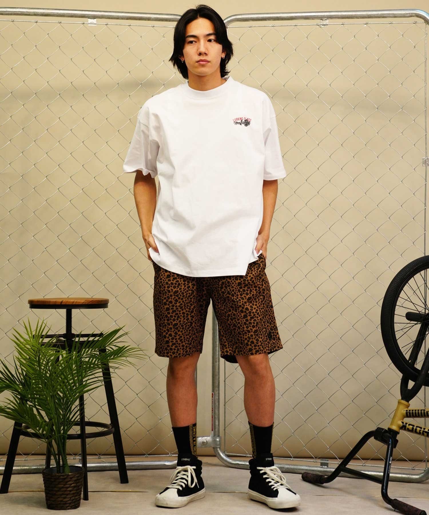 LURKING CLASS ラーキングクラス ST24STM13 メンズ 半袖 Tシャツ バックプリント オーバーサイズ(WHITE-M)