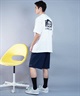 【 ムラサキスポーツ限定】LURKING CLASS ラーキングクラス メンズ 半袖 Tシャツ バックプリント カモ柄 ST24STM14(WHITE-M)