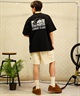 【 ムラサキスポーツ限定】LURKING CLASS ラーキングクラス メンズ 半袖 Tシャツ バックプリント カモ柄 ST24STM14(WHITE-M)