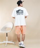 【 ムラサキスポーツ限定】LURKING CLASS ラーキングクラス メンズ 半袖 Tシャツ バックプリント レオパード柄 ST24STM15(WHITE-M)