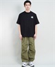 【 ムラサキスポーツ限定】LURKING CLASS ラーキングクラス メンズ 半袖 Tシャツ バックプリント レオパード柄 ST24STM15(BLACK-M)